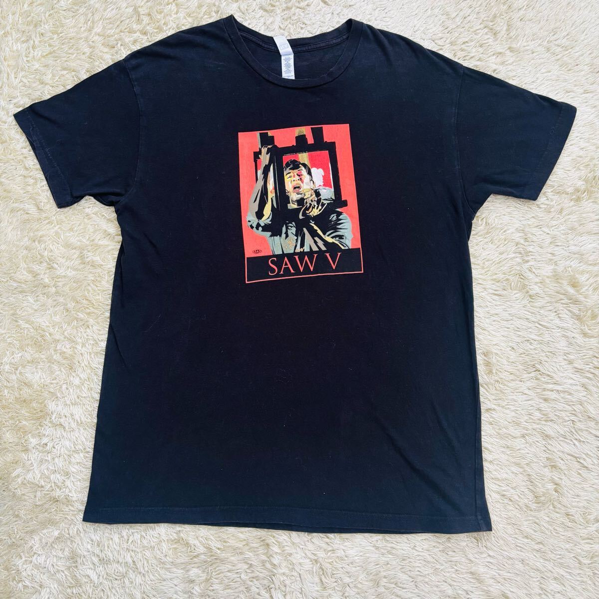 激レア ソウ5(SAW V)Y2K ムービーTシャツ ホラー ブラック XL拍卖