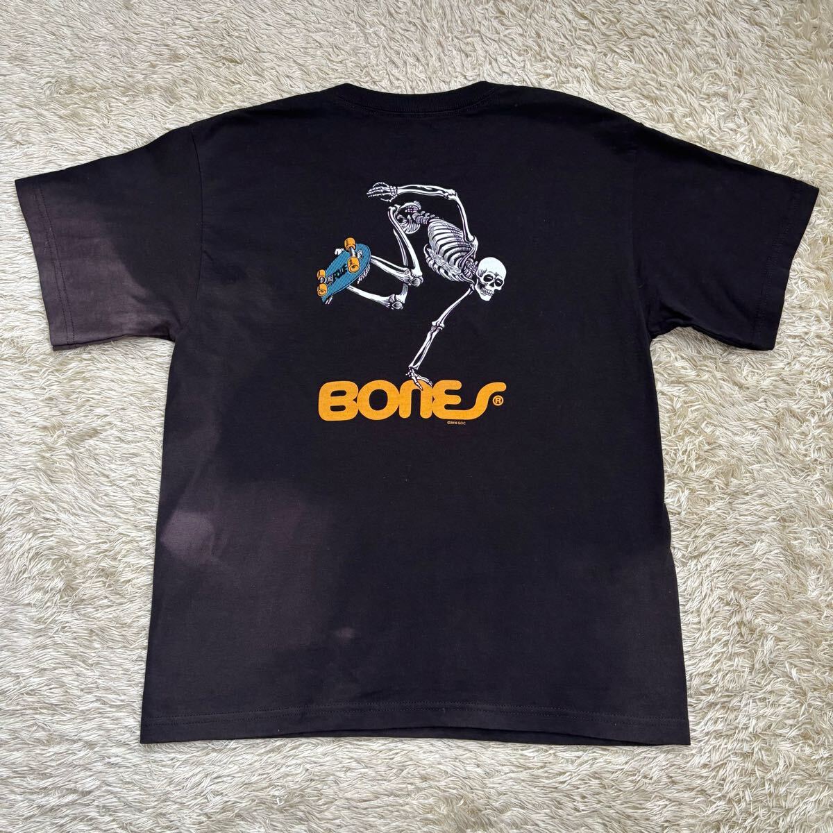 PowellPeralta 80s復刻アートグラフィックT スケボーブラック XL メキシコ製拍卖