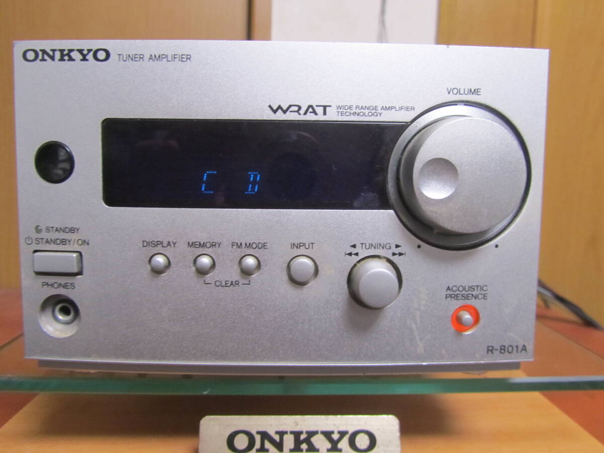 ONKYO R-801A 動作確認済拍卖