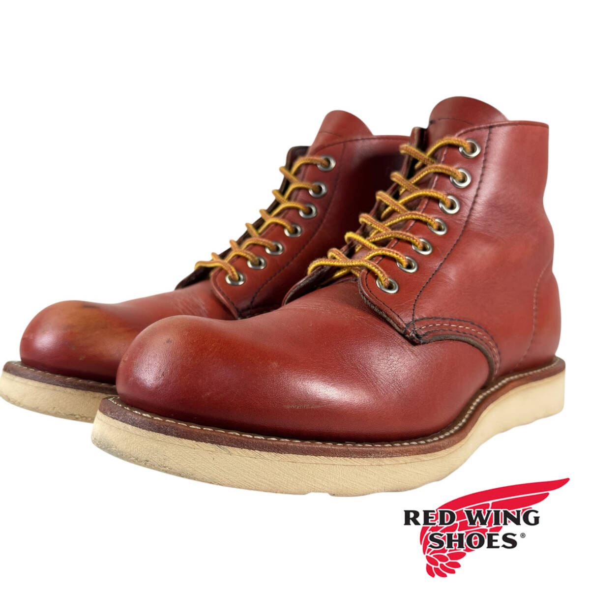 ★復刻犬タグ★8166★6.5D★17年★オロラセット★レッドウィング★アイリッシュセッター★RED WING★  ★8165 8160 875 8875 半円犬タグ★拍卖