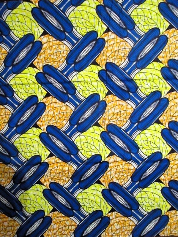 ⑦Mアフリカンプリント*パーニュ*キテンゲ*アフリカンバティック拍卖