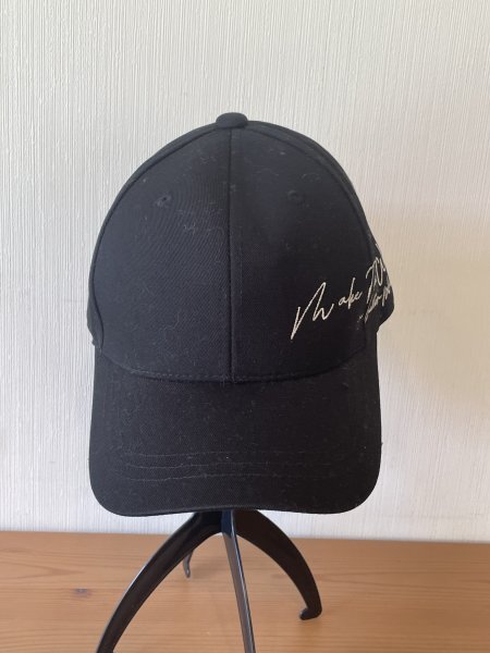 N ナカシマ Y メンズ・レディース 黒色帽子 サイズ56cm〜59cm キャップ 帽子 コットン帽 拍卖