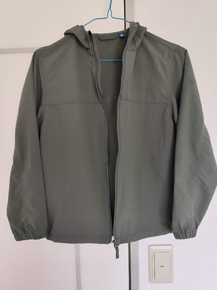オリーブグリーン フード付きジャケット拍卖