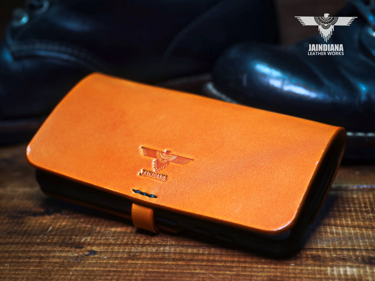 Galaxy S・Aシリーズケース 手縫い サドルレザー 横開きシンプル Galaxy S21・S22・S23・S25 A21・A22・A23・A25・A32・A41拍卖