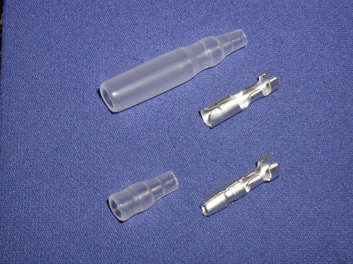 ★ ギボシ オス・メス各100個(スリーブ付)高品質な日本製、選び抜かれて販売実績25年 数量限定セール ★拍卖