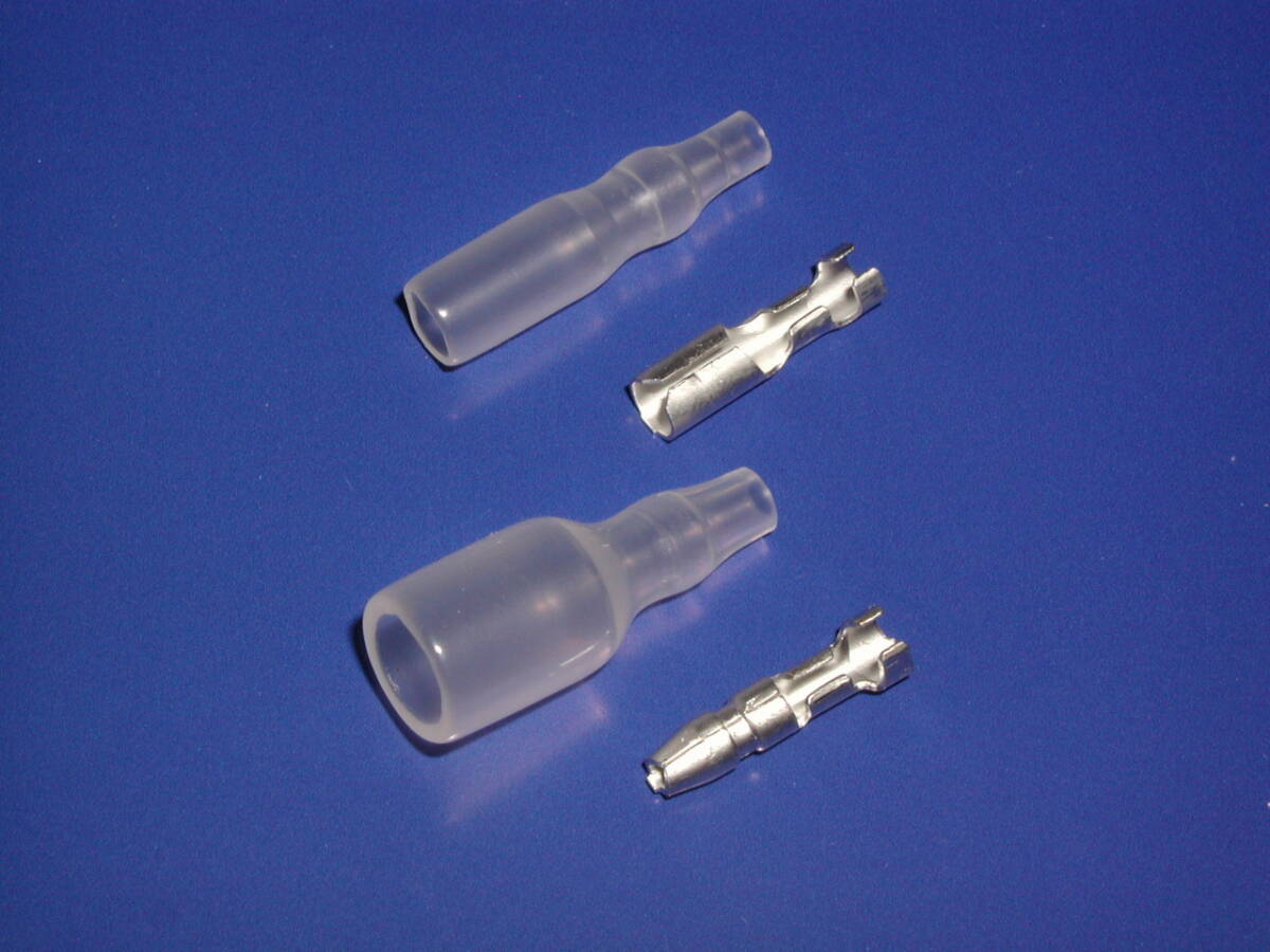 ■ ギボシ オス・メス各50個(フルカバータイプ スリーブ付)高品質な日本製、選び抜かれて販売実績25年 ■拍卖