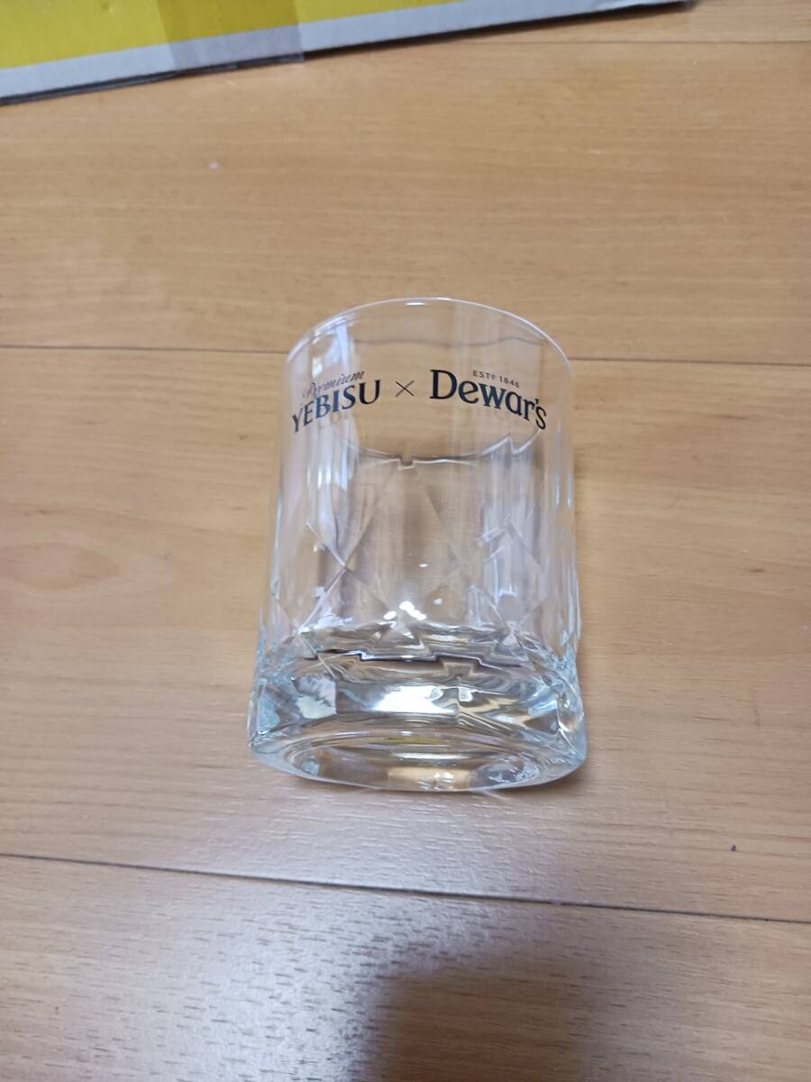 エビスビールとデュワーズ12年のコラボグラス 新品未使用品 20個拍卖