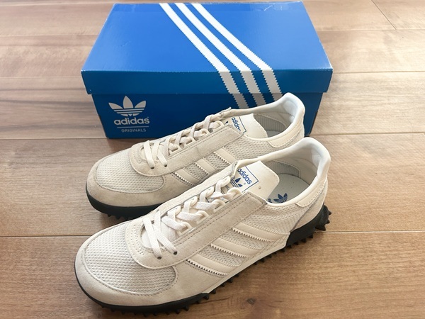 箱付き美品、レア! ADIDAS アディダス MRTN TN MARATHON TRAINER マラソン トレーナー ホワイト 2018年製 23.5cm US5.5 ランニングシューズ拍卖