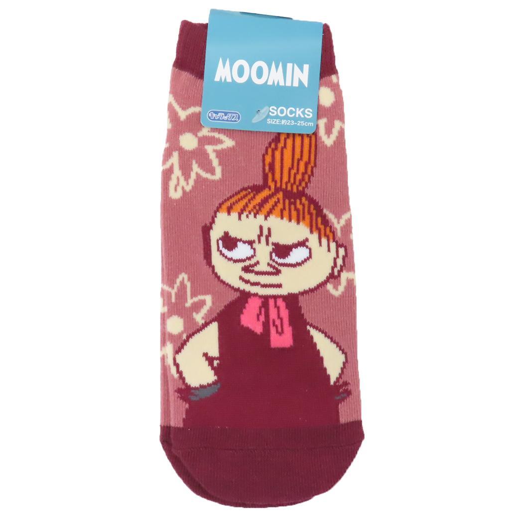 ムーミン 女性用靴下 レディースソックス リトルミイ DRD 北欧 スモールプラネット キャラックス 大人向け キャラクター グッ拍卖