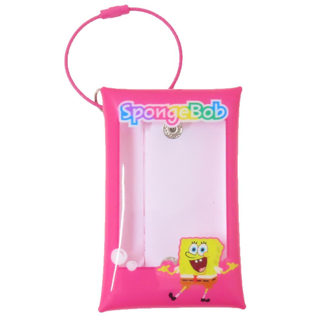 スポンジボブ カードケース チェキ収納ホルダー PK マリモクラフト クリアポーチ ミニポーチ チェキケース キャラクター グッズ拍卖