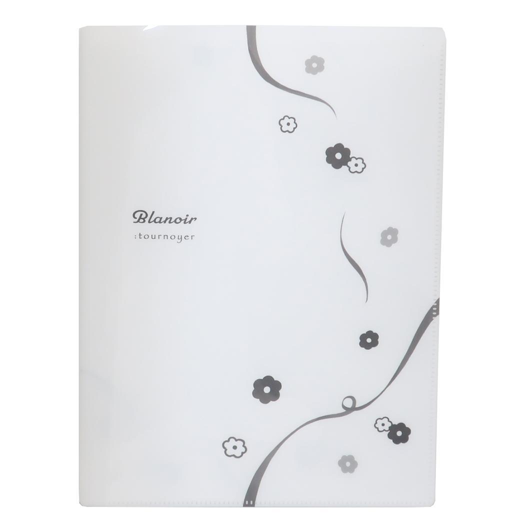ブラノワール blanoir ポケットファイル 10ポケットクリアファイル ひらひらデイジー カミオジャパン 新学期準備文具 かわ拍卖