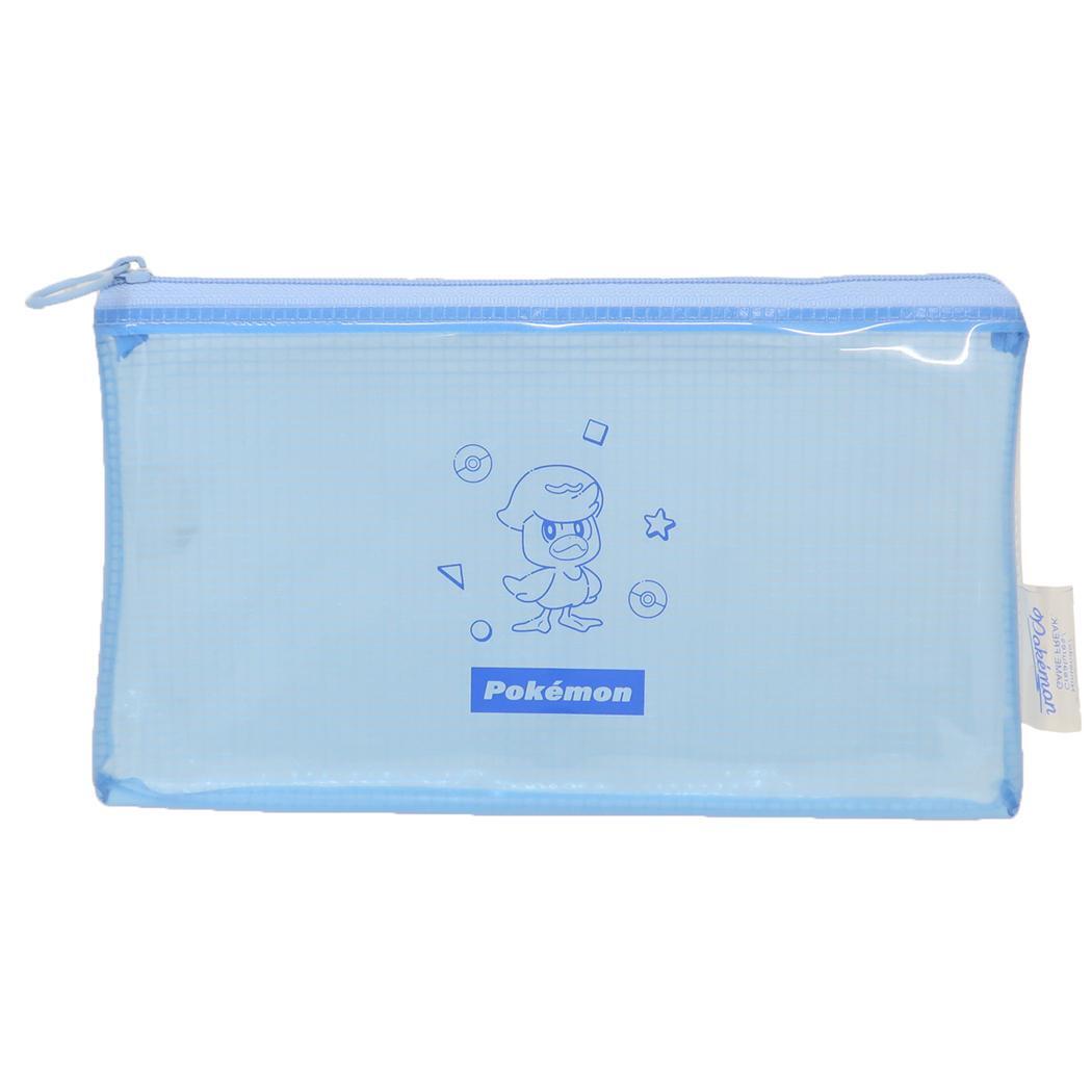 ポケットモンスター ペンポーチ クリアフラットマルチケース クワッス ポケモン カミオジャパン 筆箱 新学期準備文具 キャラクター拍卖