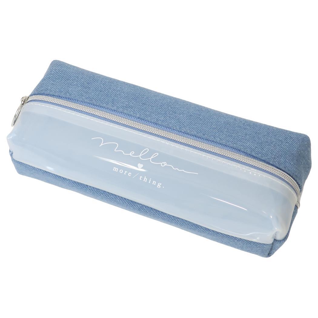 ペンケース スマート2ポケットペンポーチ メロウデニム クーリア 筆箱 新学期準備文具 かわいい グッズ拍卖