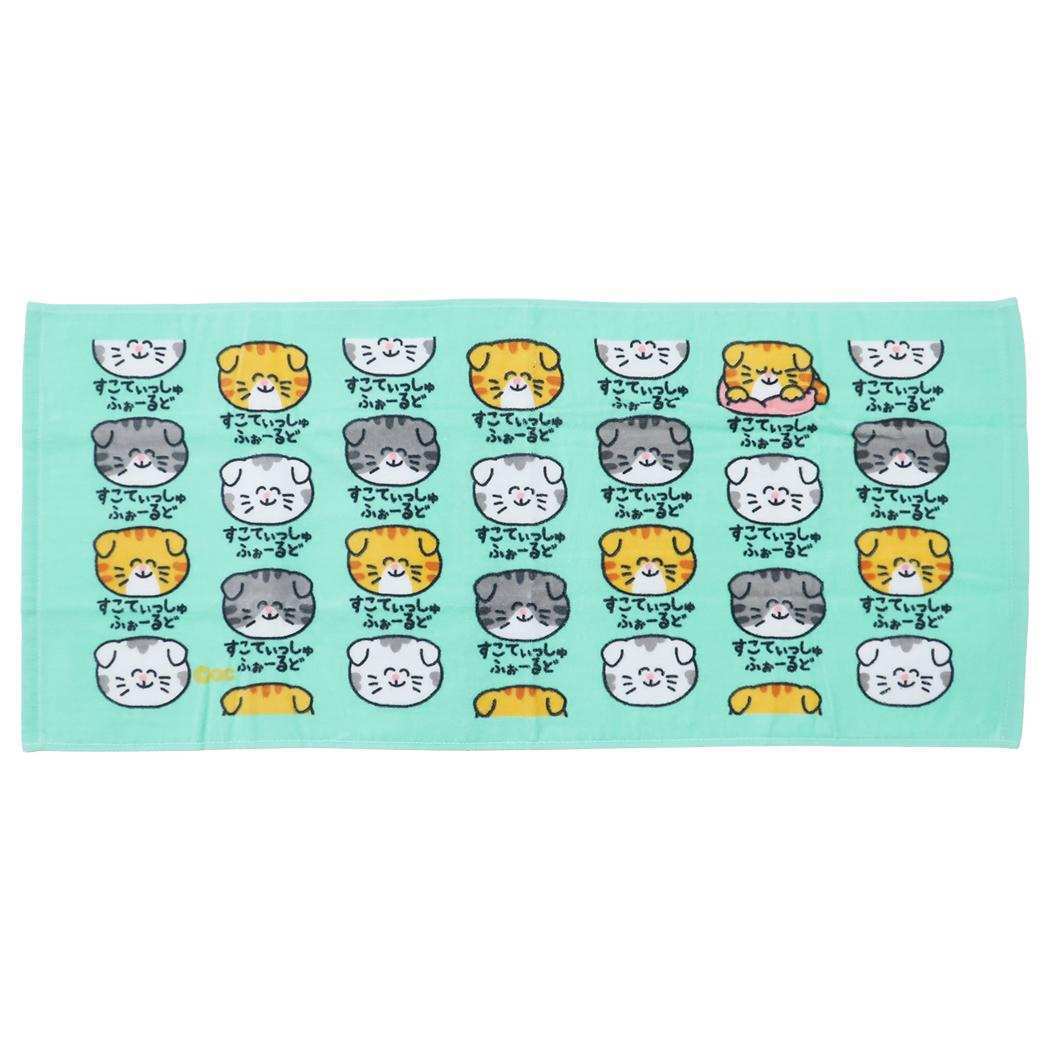 おえかきさん フェイスタオル プリントロングタオル すこてぃっしゅふぉーるどさん オクタニ おもしろタオル 面白雑貨 グッズ拍卖