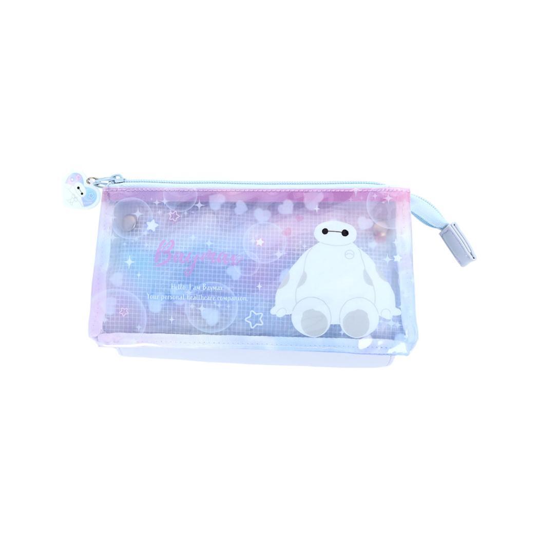 ベイマックス 筆箱 フラットペンケース ディズニー サンスター文具 ペンポーチ 新学期準備文具 かわいい キャラクター グッズ拍卖