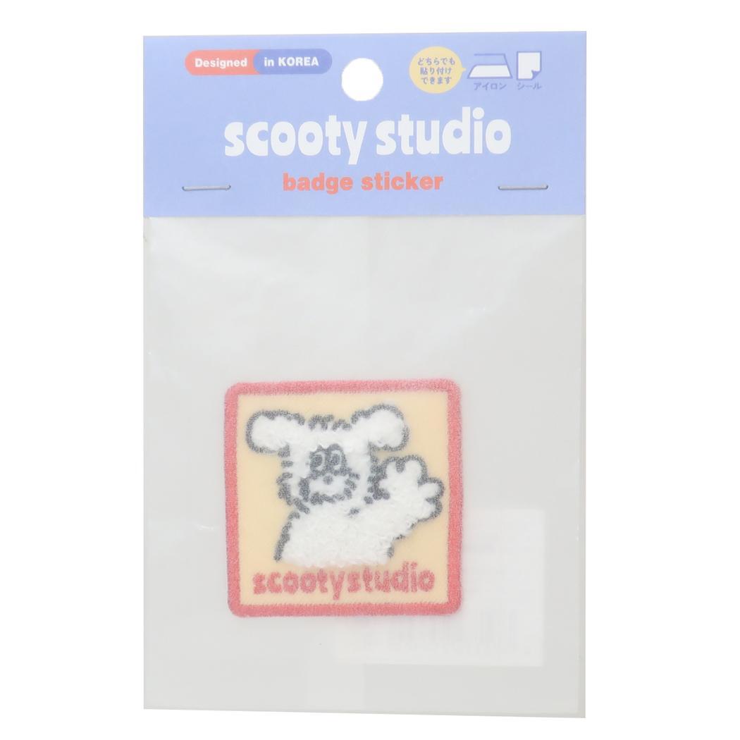 scooty studio ワッペン ワッペンシール Michael2 フロンティア 刺繍ステッカー 手芸用品 サガラ 相良刺繍拍卖