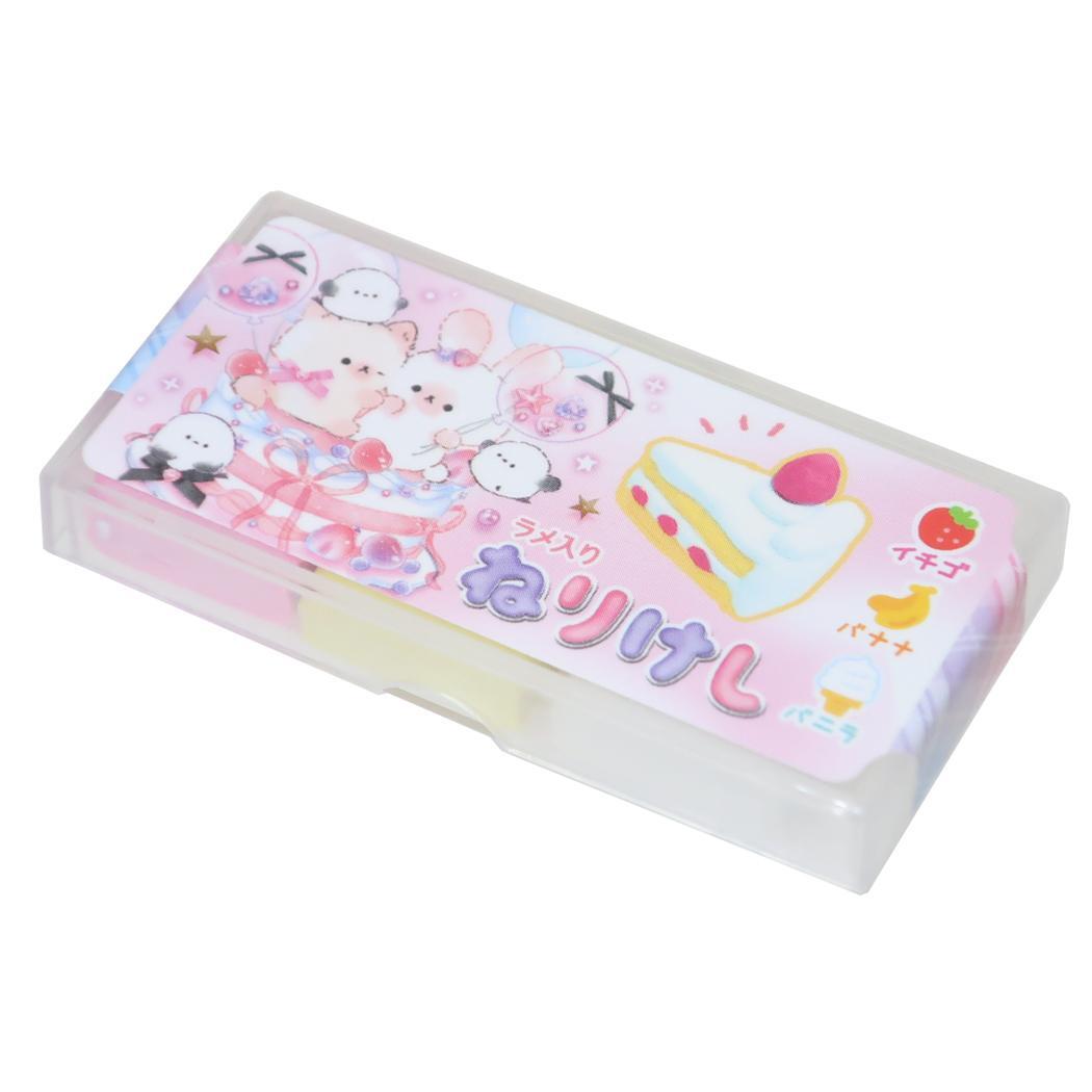 消しゴム ラメ入りねりけし スイートピンクタイム クーリア 新学期準備文具 かわいい グッズ拍卖