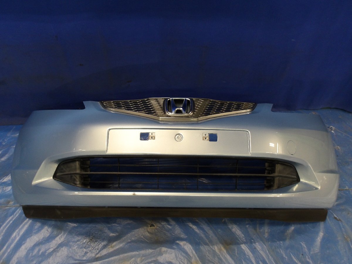 【個人宅発送不可】ホンダ フィット GE6/GE7 純正 フロントバンパー 71101-TF0-ZZ00 エアスポ/グリル付 シャーベットブルーM/B549M拍卖