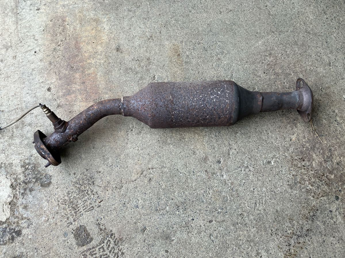 中古ジャンク 素材加工用 ライトエースバン S402M系 マフラー 触媒 拍卖