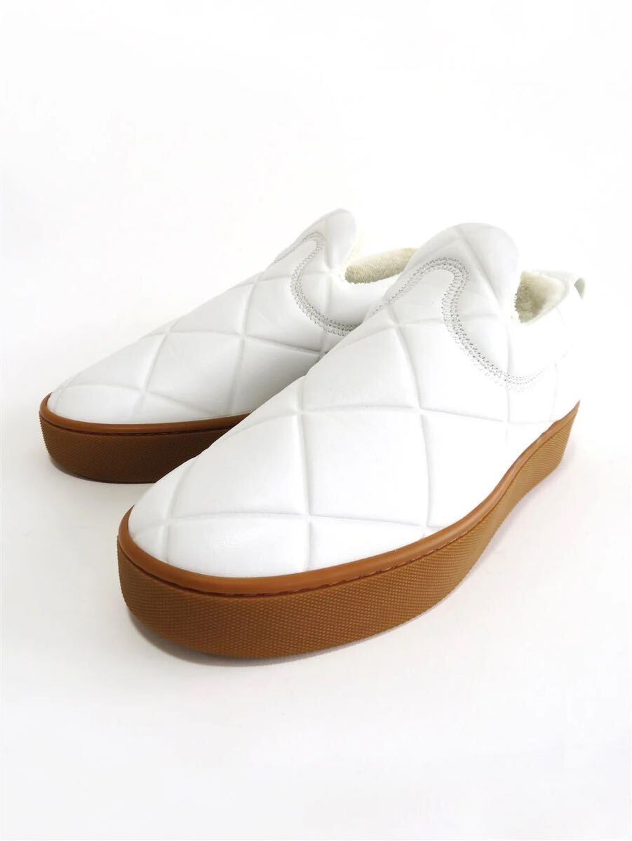 70116 BOTTEGA VENETA / ボッテガ ヴェネタ キルト レザー スリッポン拍卖