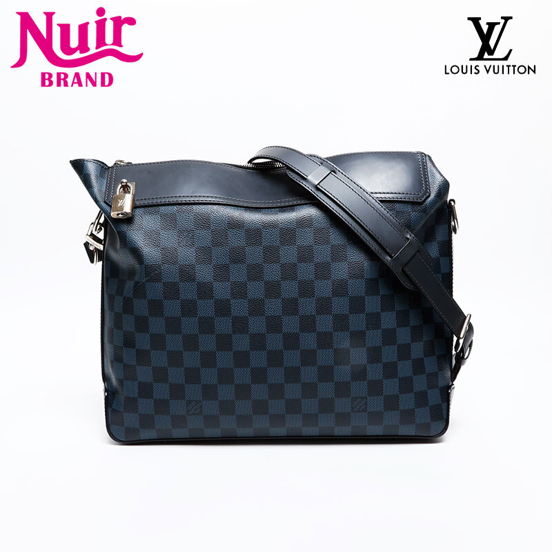ルイ・ヴィトン LOUIS VUITTON ショルダーバッグ 2015年製 ダミエ コバルト メッセンジャー グリニッジ ネイビー拍卖