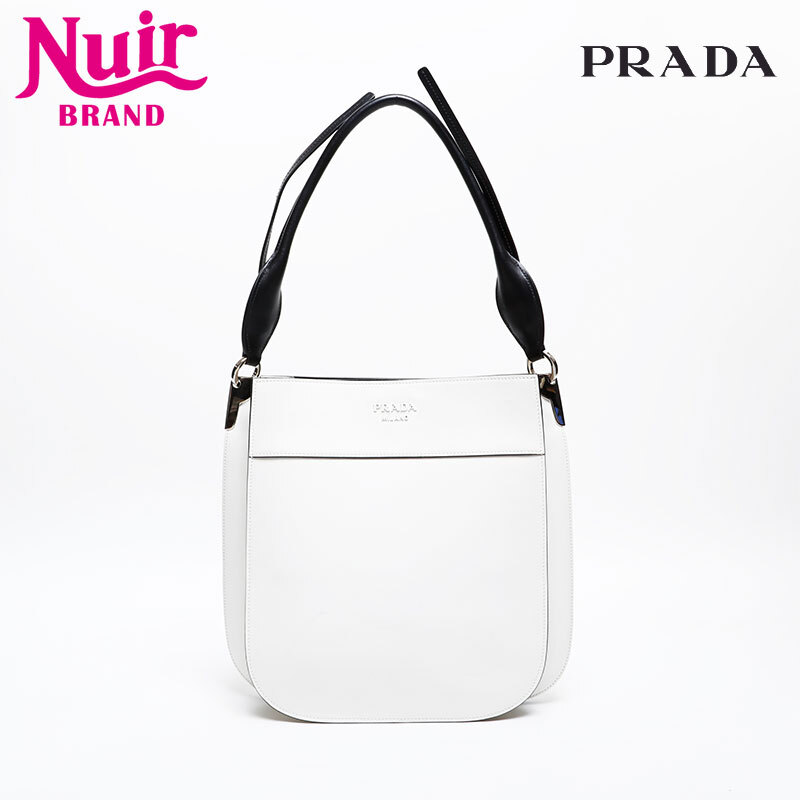 プラダ PRADA ショルダーバッグ レザー マギット ホワイト拍卖