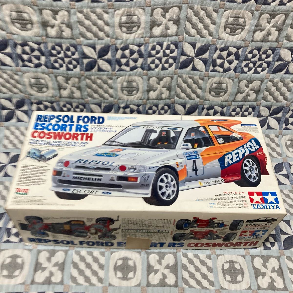 TAMIYA タミヤ レプソルフォード エスコートRSコスワース ラジコン 電動RC FORD REPSOL 4WD jk0722⑤拍卖