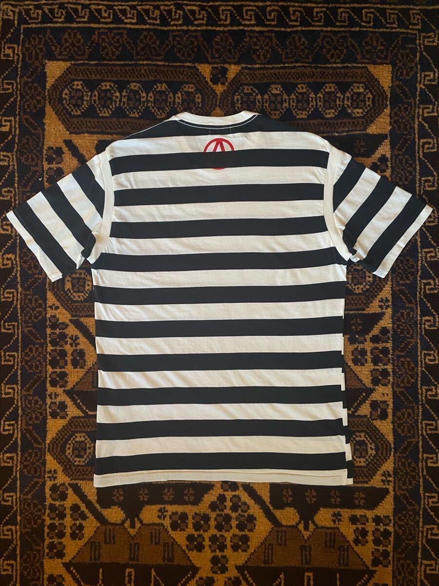 希少 AFFA CIRCLE A BOARDER T-SHIRTS サークル A ボーダーTシャツ 藤原ヒロシ 高橋盾 UNDERCOVER GOODENOUGH アンダーカバー グッドイナフ拍卖