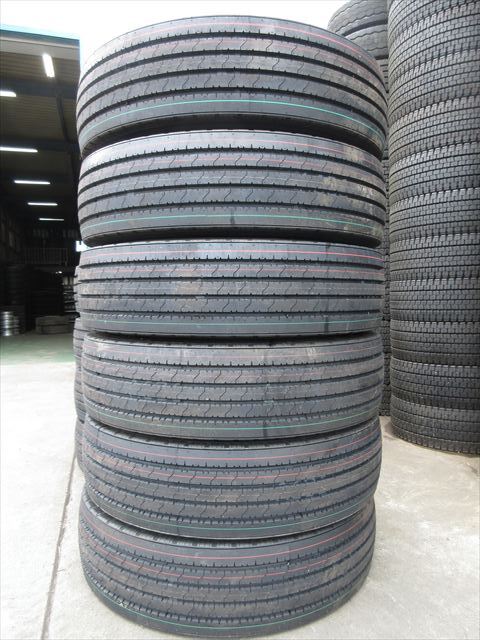 送料無料 新車外し 275/80R22.5 TOYO M102 6本セット イボ付き バリ溝拍卖