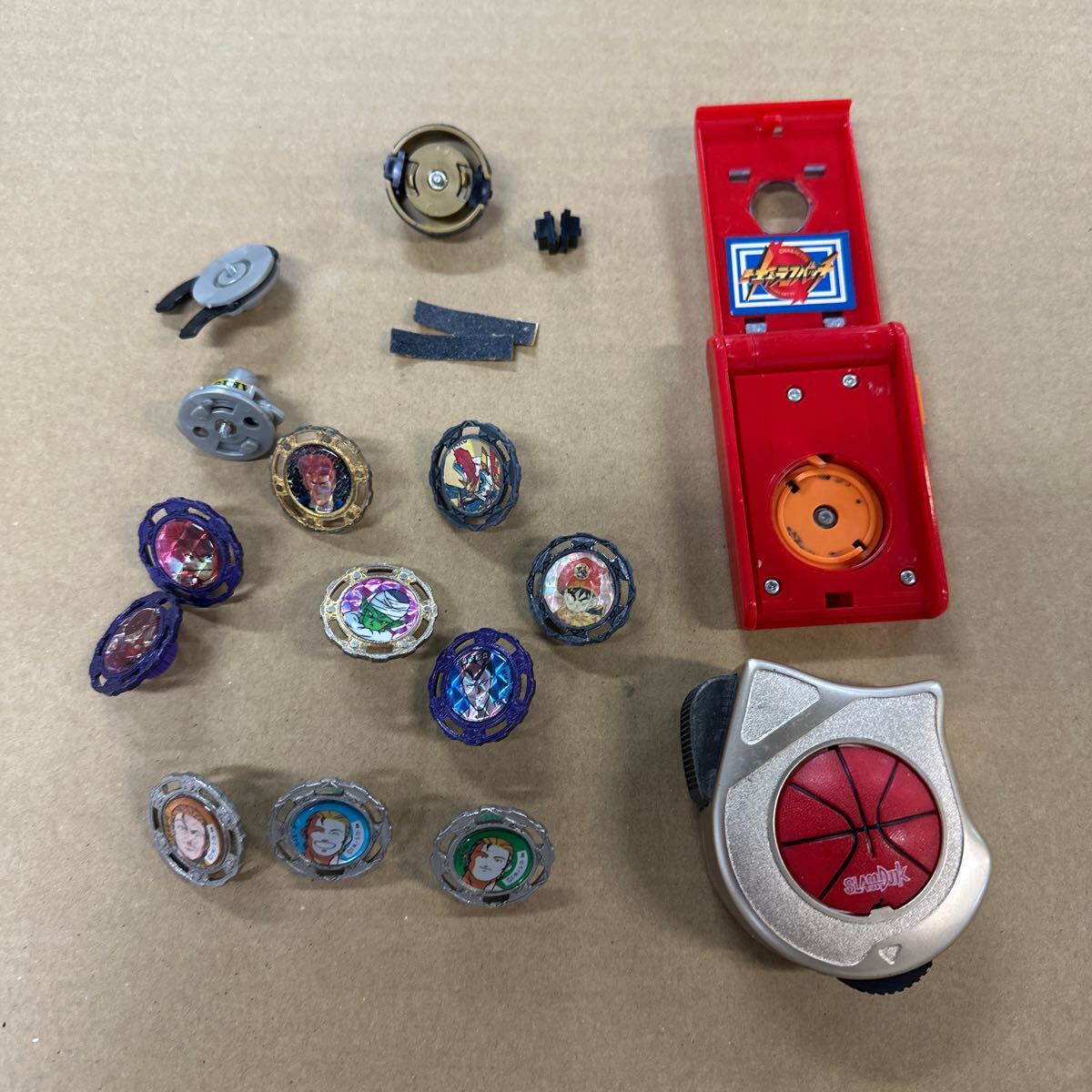 1993年当時物 キャラクターコマバトル【昔のベイブレード】 セット売り 動作確認済み 拍卖