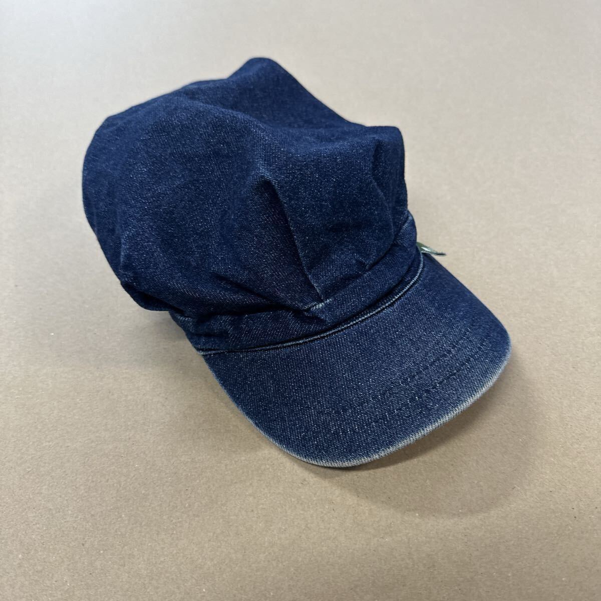 ゴルフ ワークキャップ デニム素材 56cm 中古拍卖