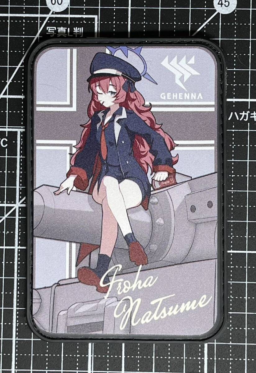 サークル正規品 ブルーアーカイブ 棗イロハ PVCプリントワッペン ベルクロワッペン パッチ ブルアカ拍卖