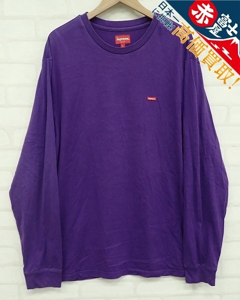 9T3906/Supreme SMALL BOX L/S TEE シュプリーム スモールボックスロゴTシャツ拍卖