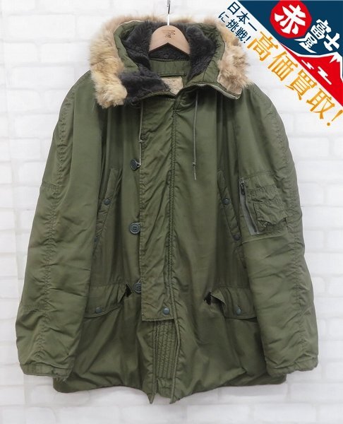 3J6838/米軍 LANCER CLOTHING社 N-3B 72年会計 ビンテージ拍卖