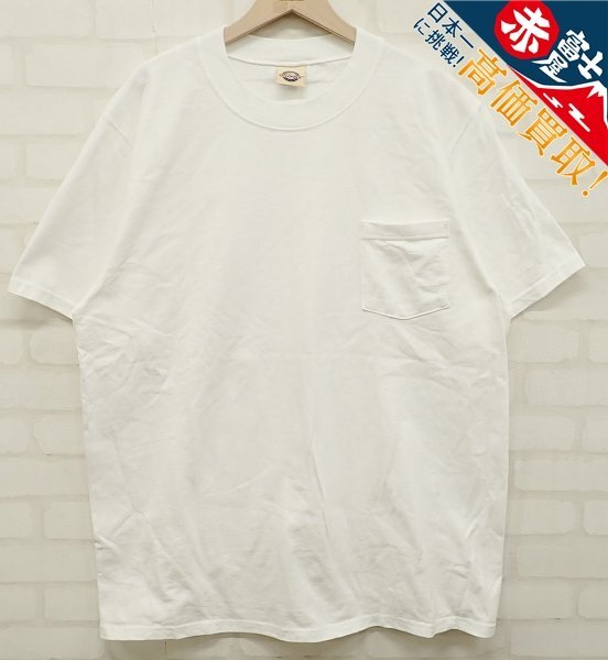 9T4499/Goodwear 半袖ポケットTシャツ USA製 グッドウェア拍卖