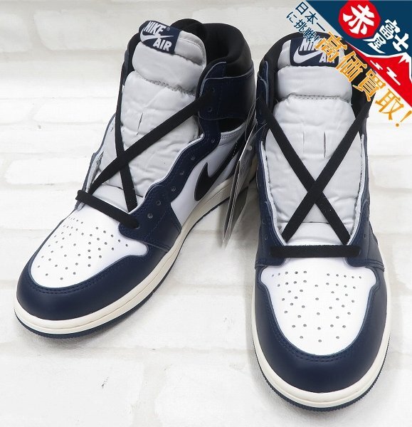 3S2418/未使用品 NIKE AIR JORDAN1 RETRO HIGH OG DZ5485-401 ナイキ エアジョーダン1ハイレトロ拍卖
