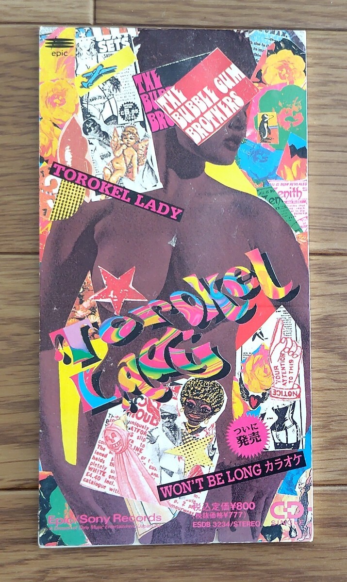 CD 8cmシングル バブルガム・ブラザーズ Torokel lady 2曲目名曲 WON’T BE LONG カラオケ拍卖