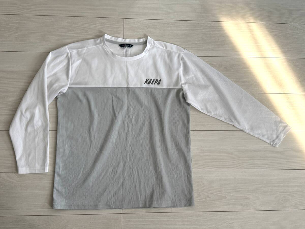 ★Kaepa ケイパ ロンT 長袖Tシャツ Mサイズ 速乾/ドライ★拍卖