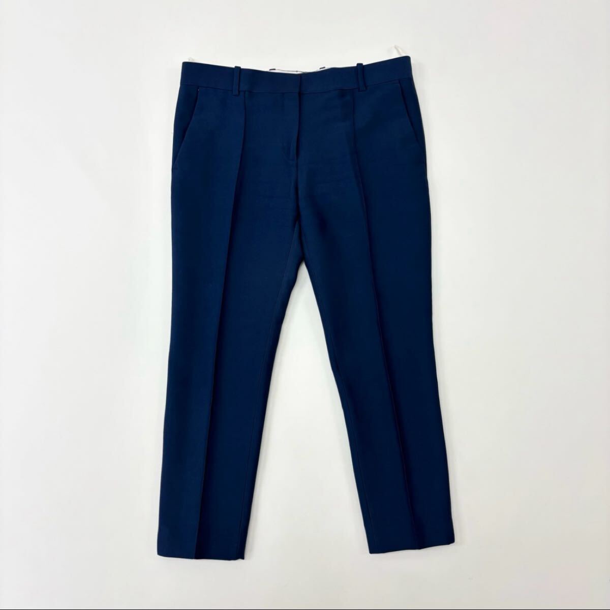 CELINE セリーヌ Phoebe フィービー期 センタープレス スラックス パンツ サイズ 38 706拍卖