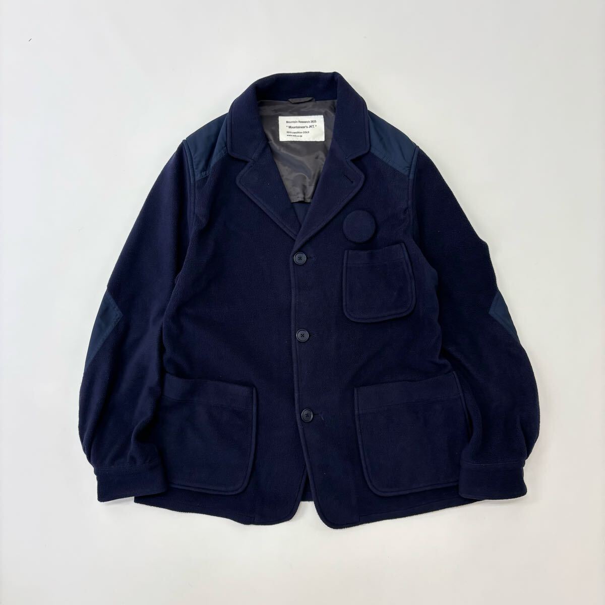 19aw MOUNTAIN RESEARCH マウンテンリサーチ Mountaineer's JKT フリース ジャケット MTR-2825 JACKET NAVY ネイビー 系 サイズ M 707-0070拍卖