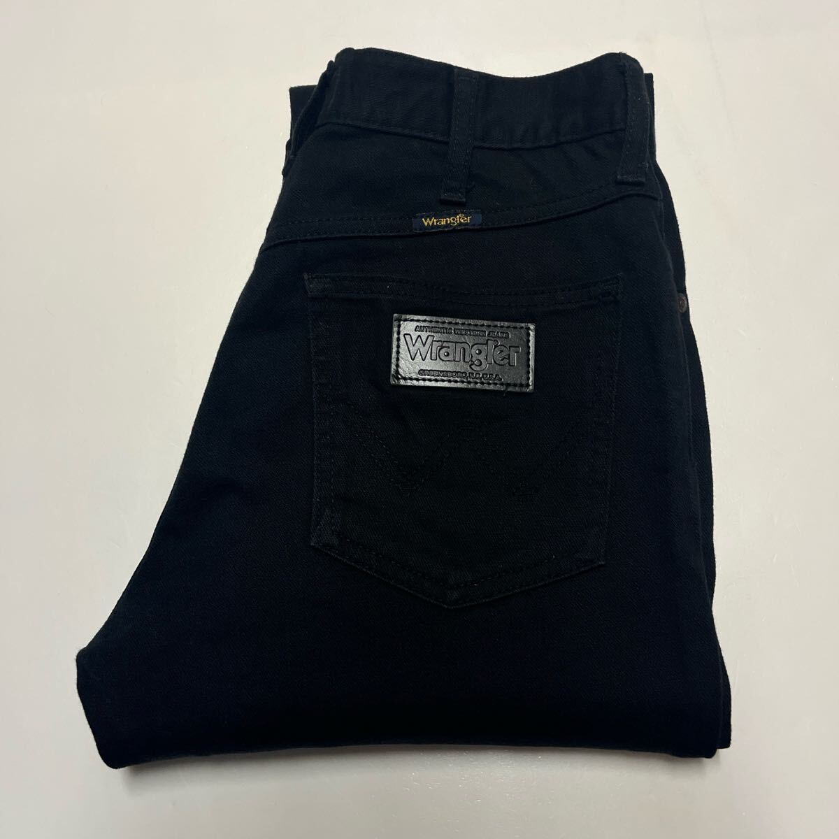 Wrangler ラングラー WM0300 ストレッチカラーパンツ ブラック W28 拍卖