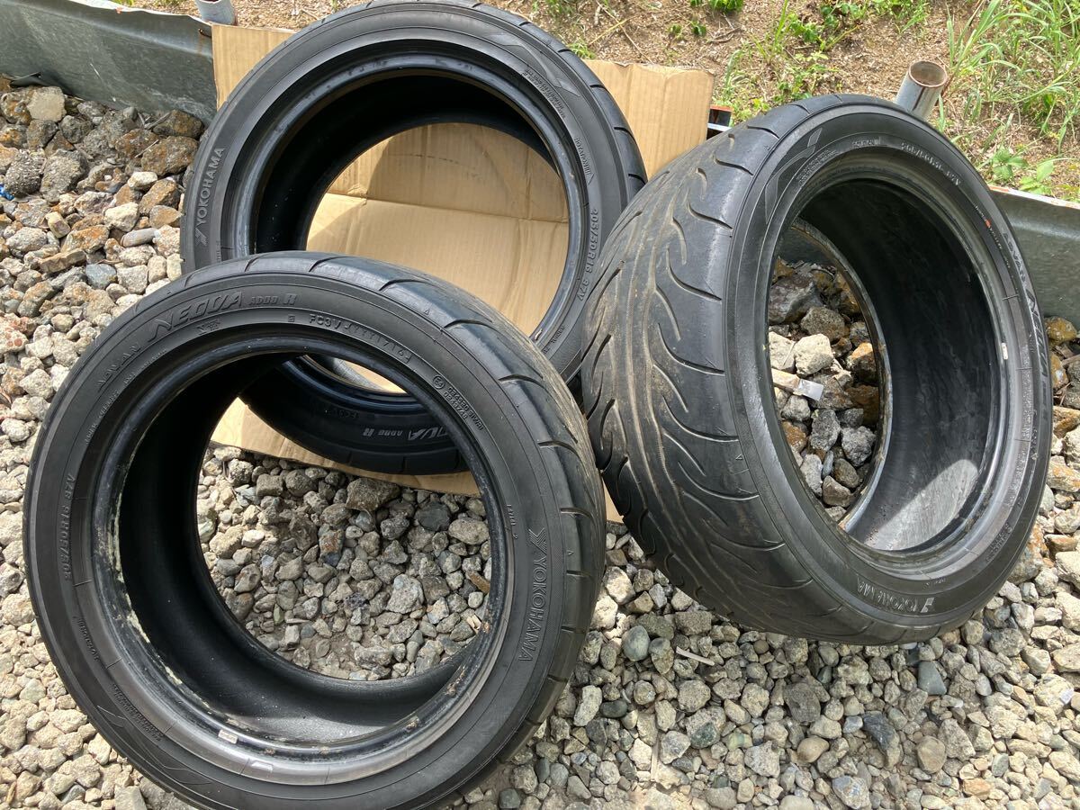 ⑤★16インチタイヤ3本SET ★205/50R16★ヨコハマ/ネオバ/ADVAN/AD08 R★NEOVA/ドリフト/サーキット/ロードスター/インプ/拍卖
