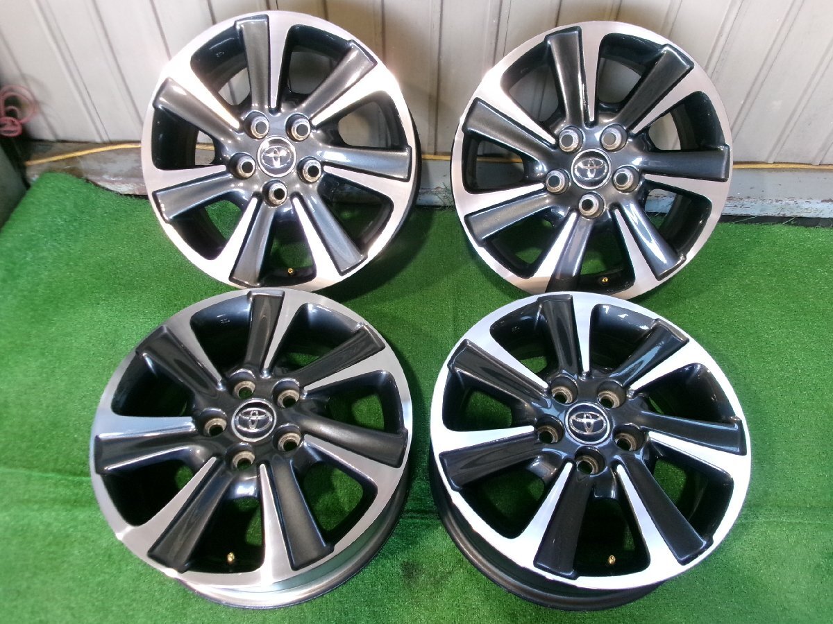 美品 トヨタ ノア ヴォクシー 80系 純正16インチアルミホイール 16X6J+50 5H PCD114.3 4本セット Y7.0765 拍卖