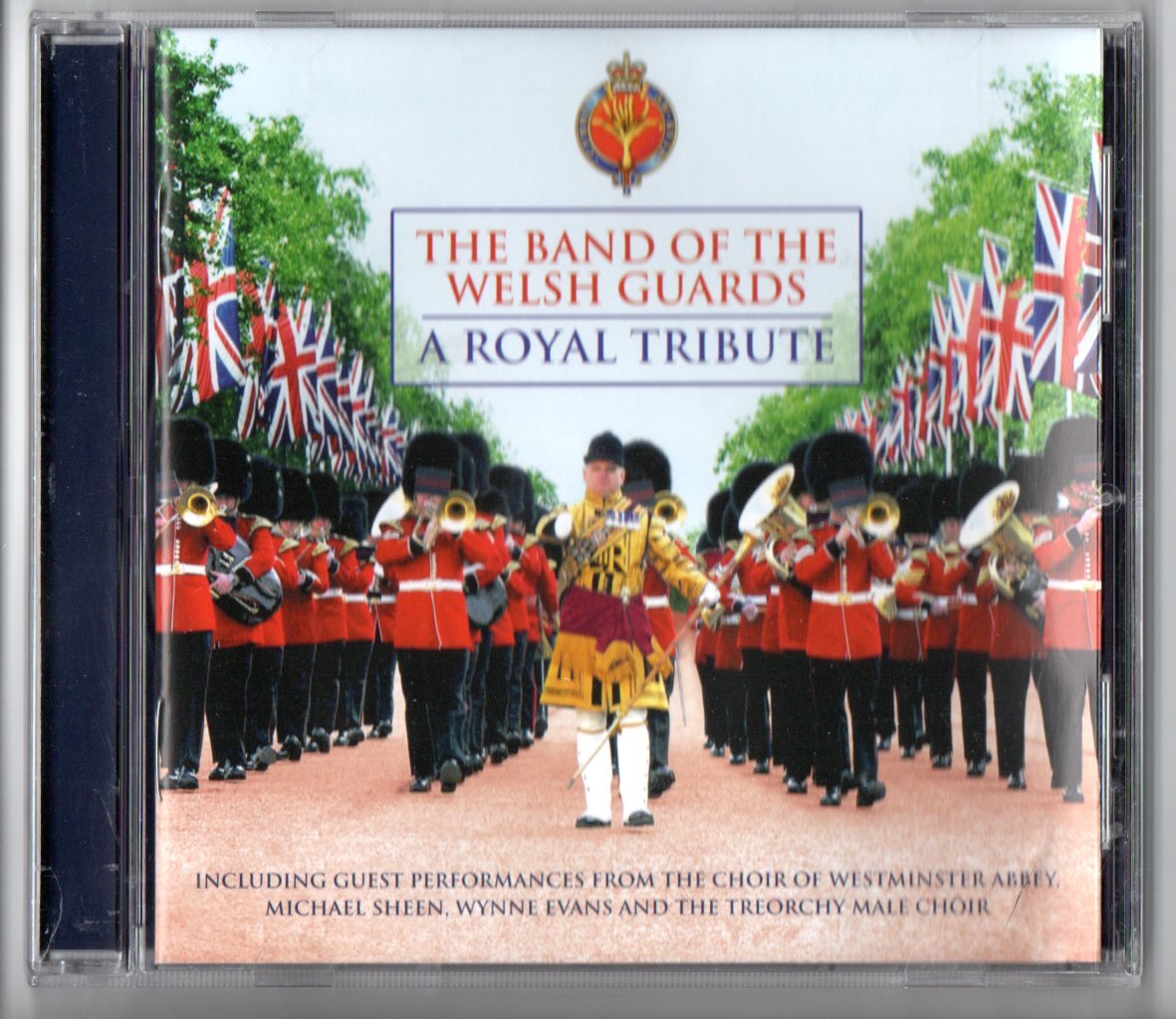 送料無料 吹奏楽CD ウェルシュ・ガーズ軍楽隊:ロイヤル・トリビュート 威風堂々 忠誠 ミリタリー・マーチ・メドレー 他拍卖