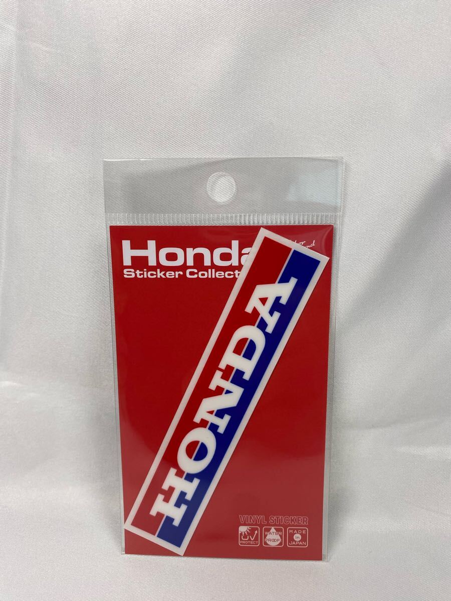 HONDA ホンダロゴ ダイカットクリアステッカー LOGO TRICOLOR コレクション バイク カスタム 公式グッズ HND072拍卖