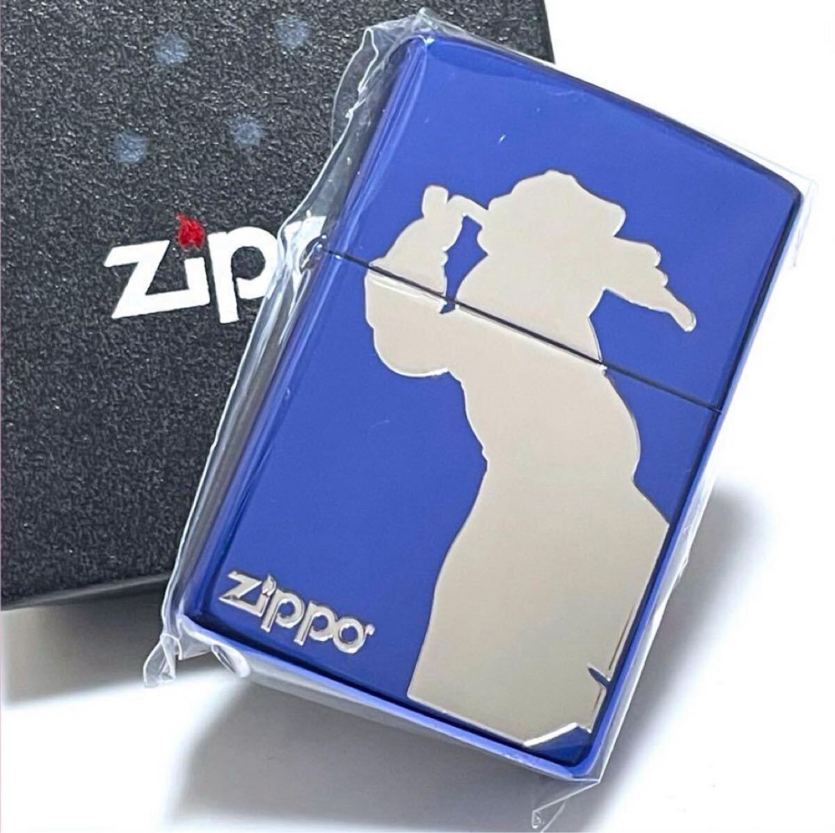 zippo シャドウ ウィンディー ラピスブルー WINDY拍卖