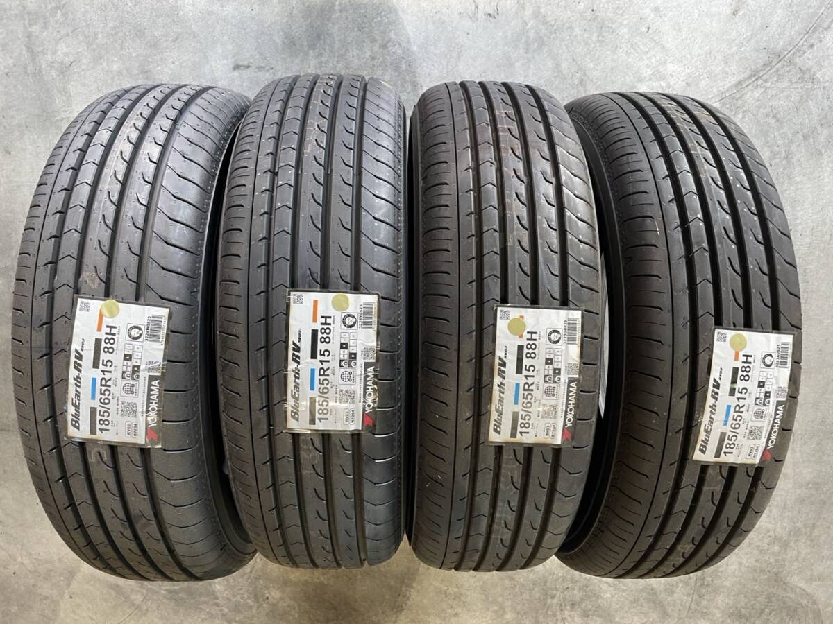新品 185/65R15 ヨコハマ ブルーアース RV RV03 15インチ4本セット 185 65 15拍卖