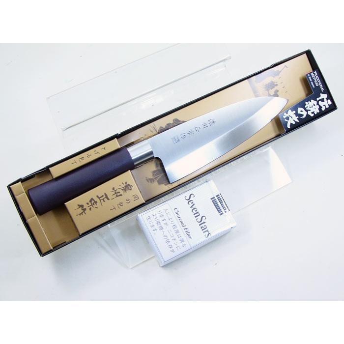 関の包丁 濃州正宗作 とげる 出刃 和包丁 160mm♪同梱ok拍卖