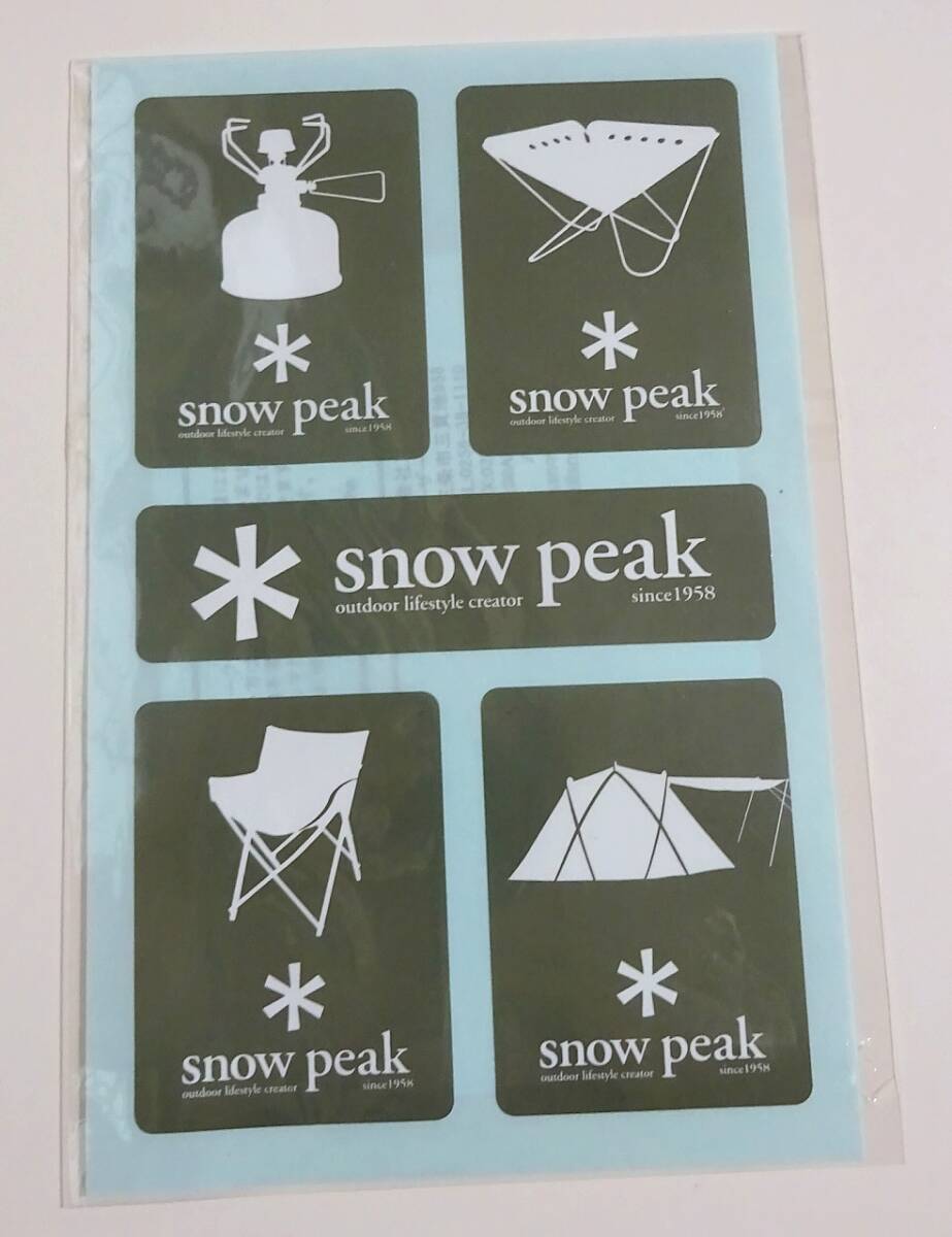 ☆ snow peak Sticker ☆ スノーピーク ステッカー ノベルティ非売品 ☆拍卖