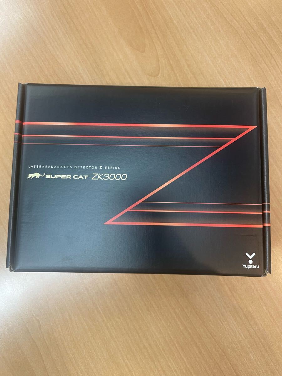 送料無料 1円から 使用短 ユピテル SUPER CAT ZK3000 スーパーキャット 美品 有名 探知機 レーザー 最新 高級 モータース外し セパレート拍卖